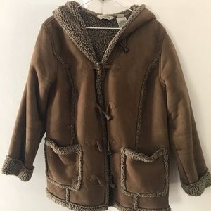 LL Bean shearling coat